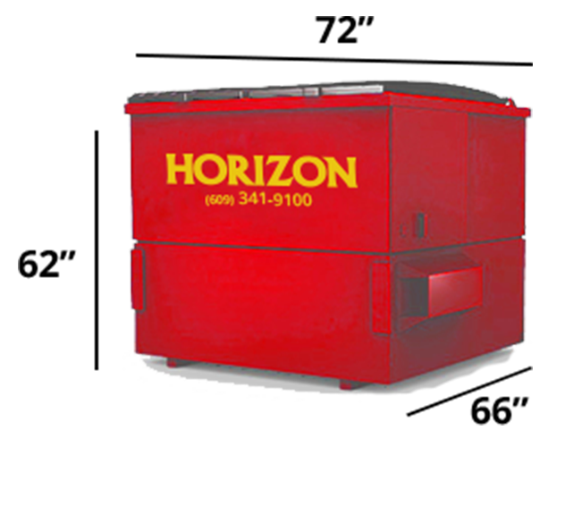 6 Yard Horizon Front End Load Container